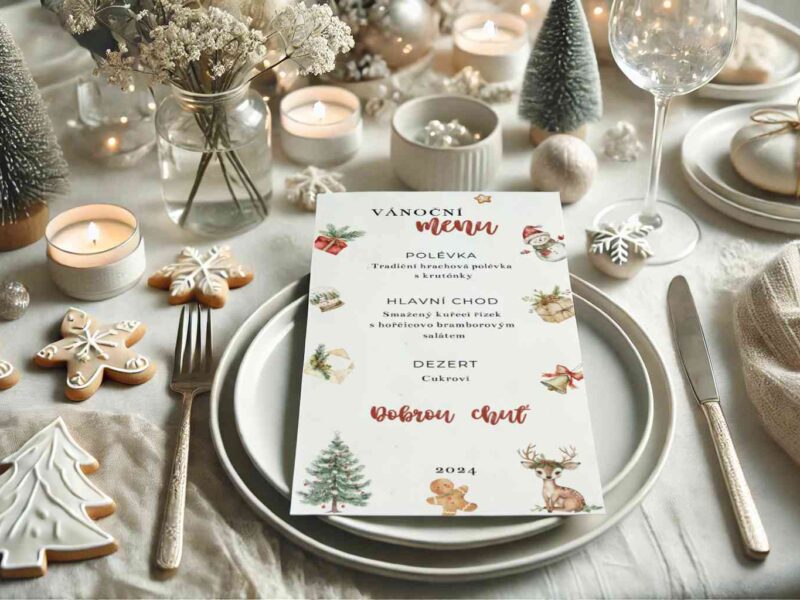 DALL·E 2024-11-04 10.10.40 - A holiday mockup scene with a blank white tag hanging from a twine, designed to look cozy and festive. In the background, a softly blurred, holiday di