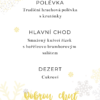 Štědrovečerní menu
